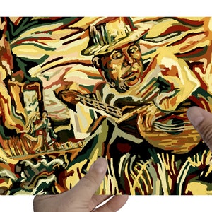 Guitarist Love Song (Print 17"x11")
