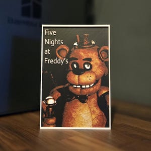 Five Nights at Freddy’s 3D Printed Poster | Display Piece