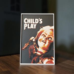 Child&#39;s Play 3D Printed Poster | Display Piece