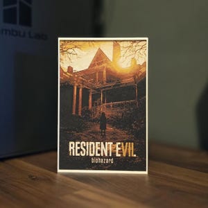 Resident Evil 7: Biohazard 3D Printed Poster | Display Piece