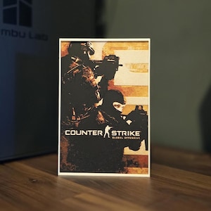 Counter-Strike 3D Printed Poster | Display Piece