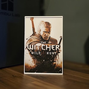 The Witcher 3: Wild Hunt 3D Printed Poster | Display Piece