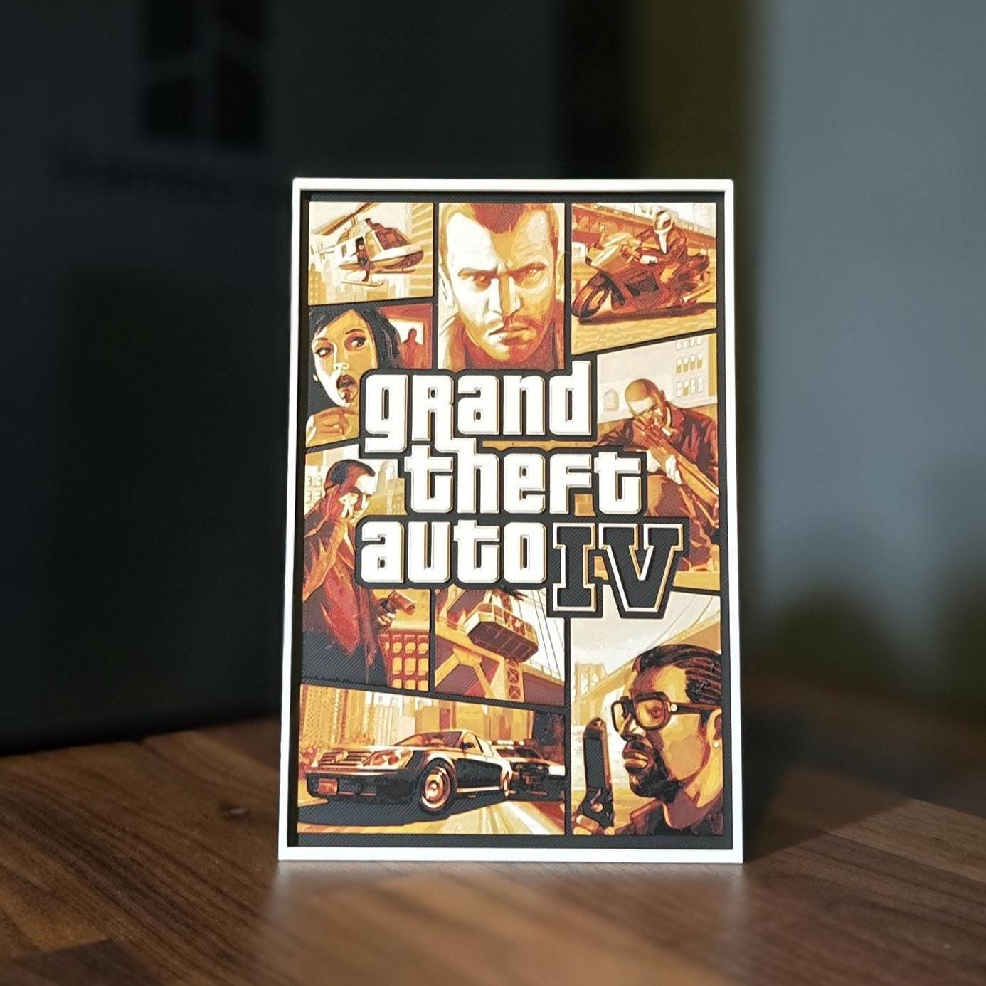 Grand theft auto poster - Etsy 日本