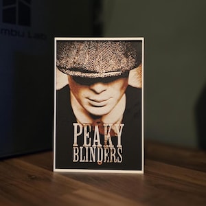 Peaky Blinders 3D Printed Poster | Display Piece