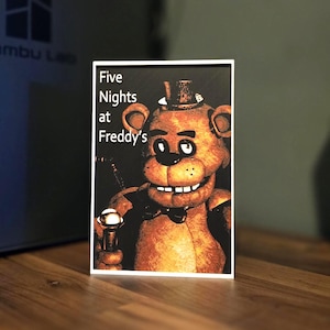 Five Nights at Freddy’s 3D Printed Poster | Display Piece