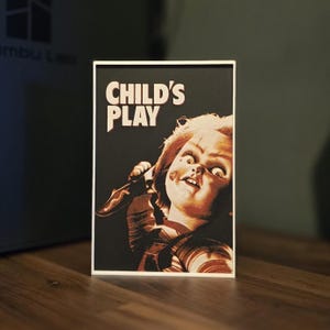 Child&#39;s Play 3D Printed Poster | Display Piece