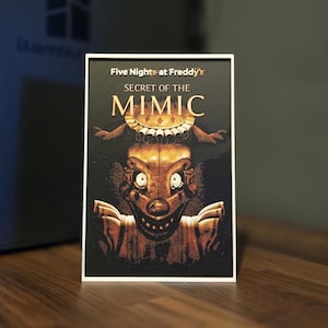 Five Nights at Freddy’s: The Secret of the Mimic 3D Printed Poster | Display Piece