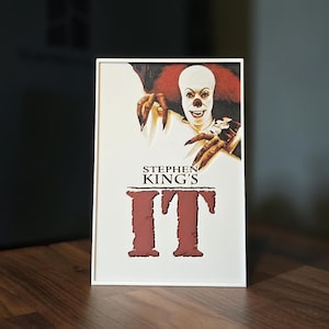 Stephen King’s IT 3D Printed Poster | Display Piece
