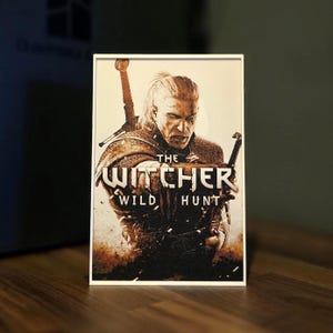 The Witcher 3: Wild Hunt 3D Printed Poster | Display Piece