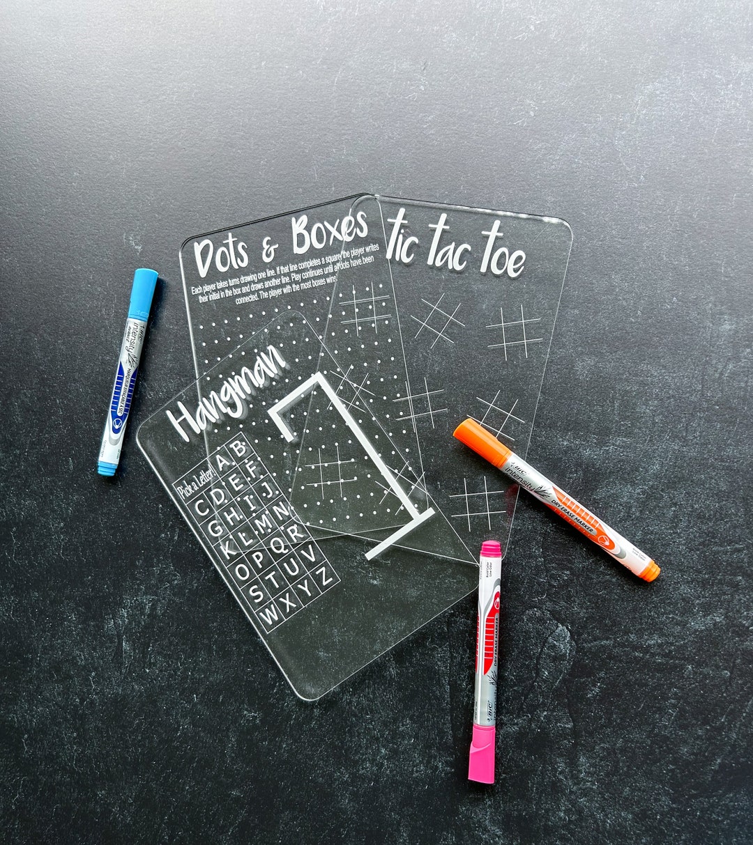 Car Game Dry Erase Game Board Set Travel Games Kids Busy Activities