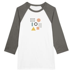 Unisex 3/4 sleeve Raglan T-shirt