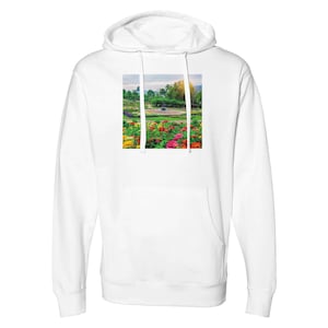Nature Lover&#39;s White Hoodie - Cozy & Stylish Unisex Sweatshirt
