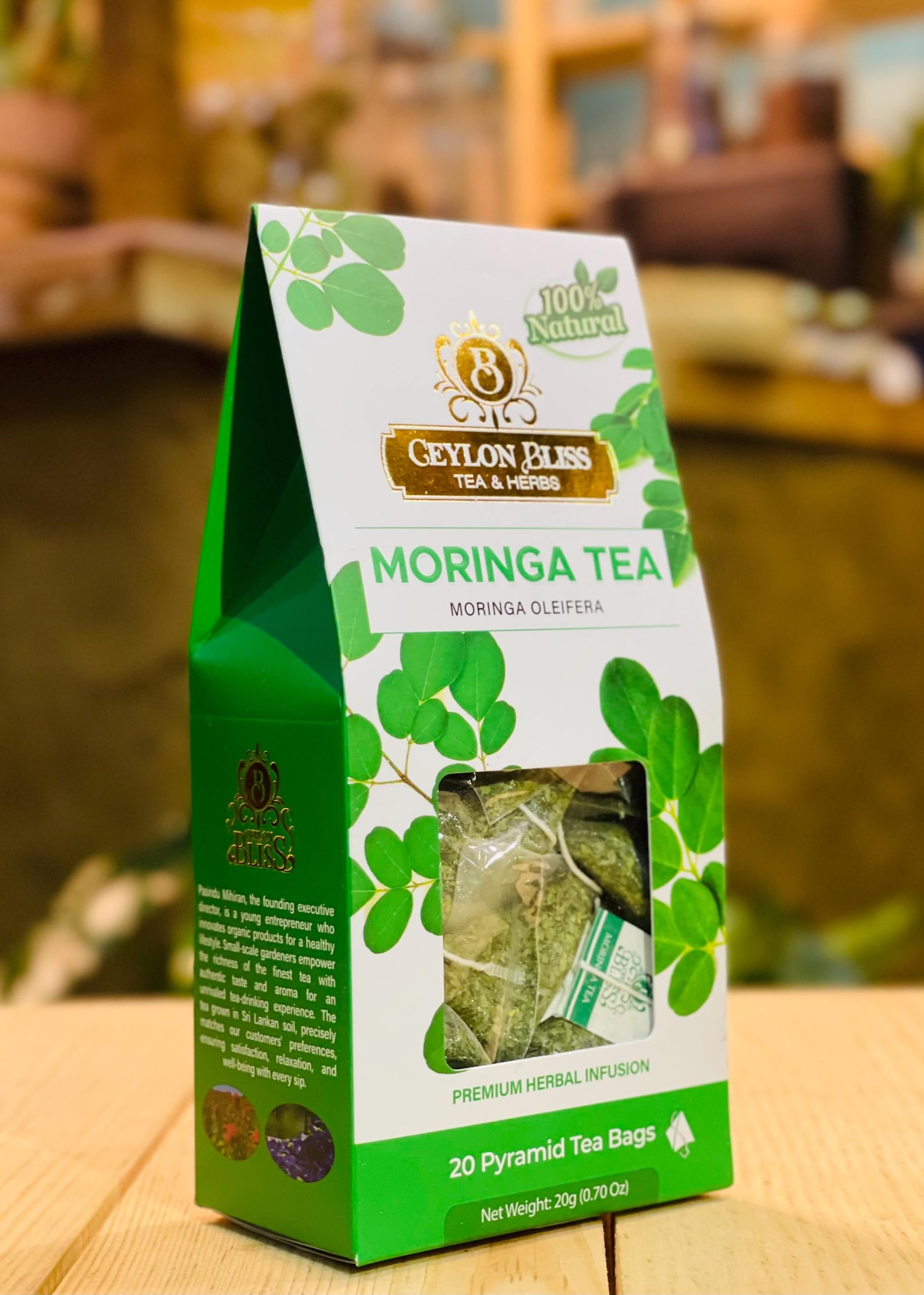 Moringa Tea – 100% Natural Herbal Infusion