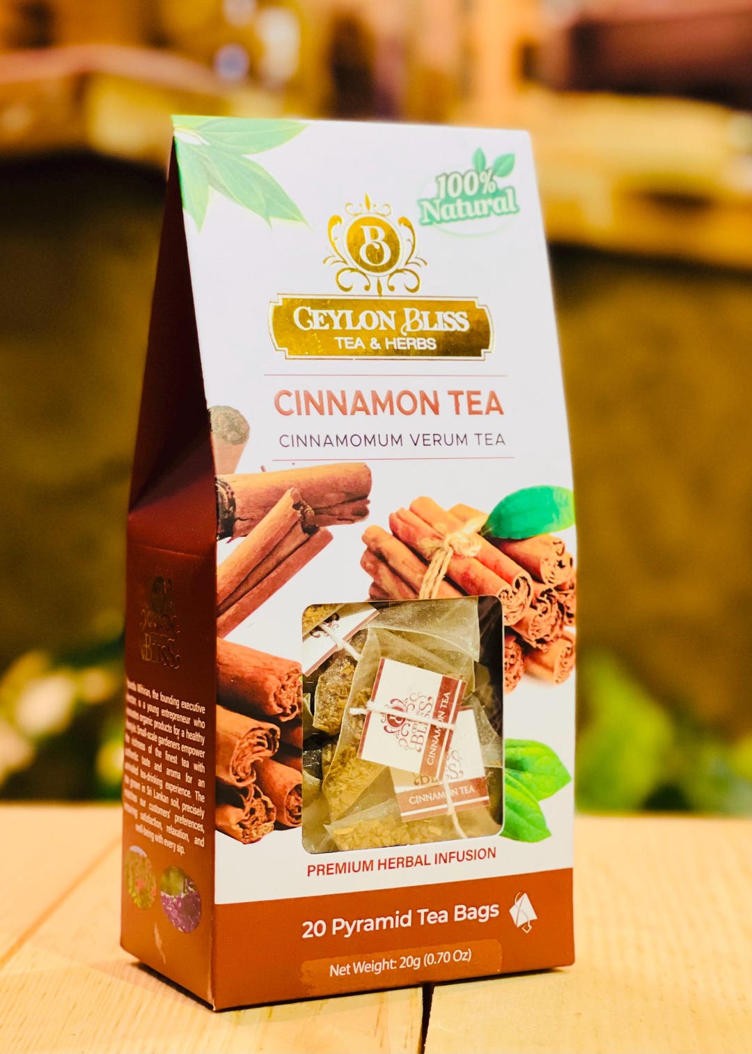 Ceylon Cinnamon Tea: 100% Natural Herbal Infusion - Etsy