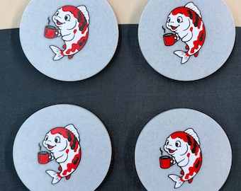 Koi Coasters
