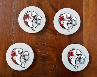 Koi Coasters