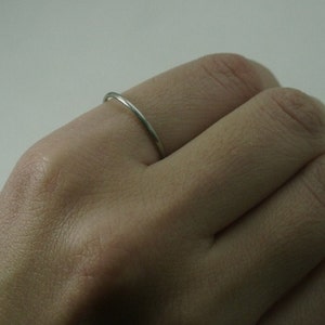 Platina trouwring 1 mm Pt 950
