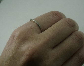 Platinum Wedding Band 1mm Pt 950