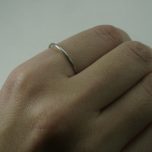 Platinum Wedding Band 1mm Pt 950