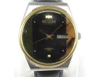 Original CITIZEN 21 JEWELS Day-date Automatic Japan Made Wrist