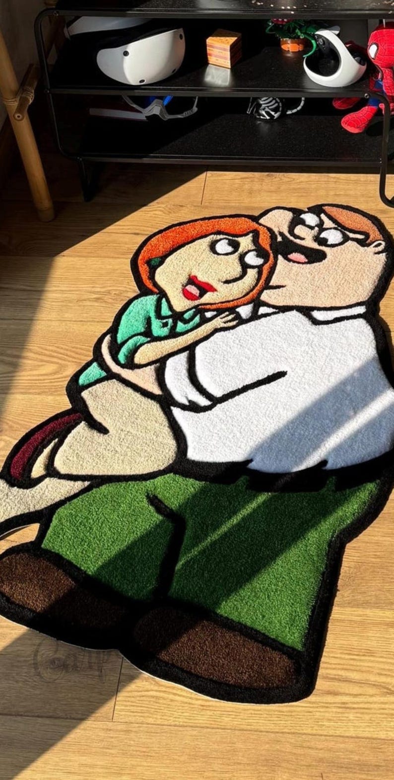 Peter and Lois Griffin Rug, Family Guy,custom Rug Tufting, Handmade ...