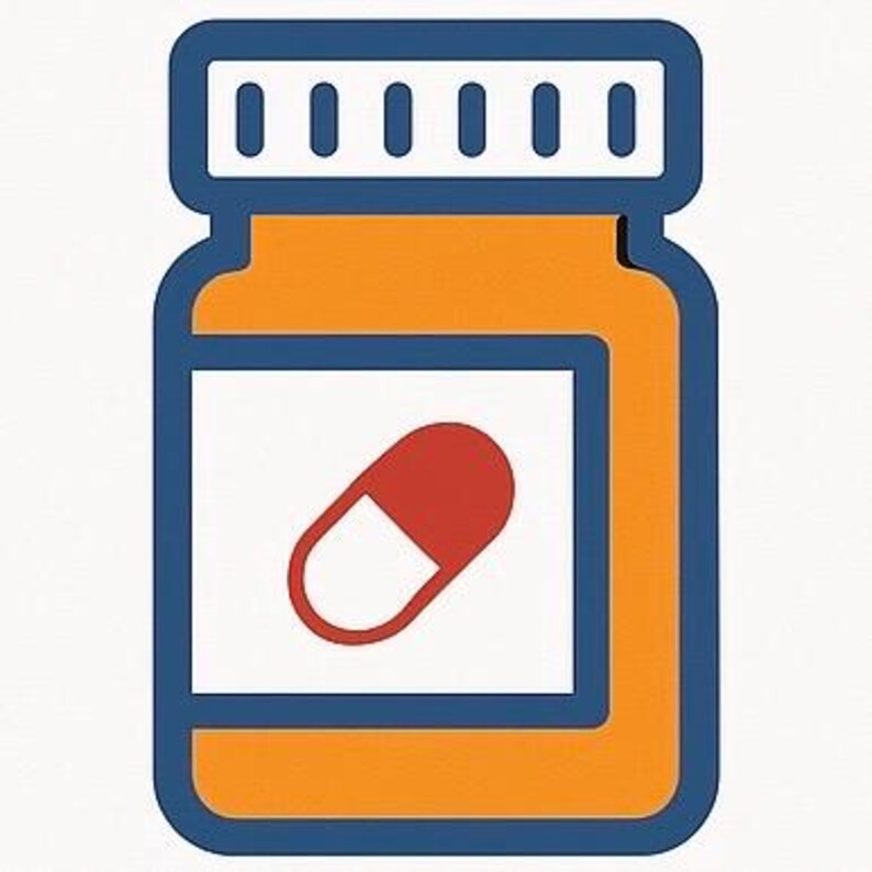 Printable Medication List Template | Easy-to-use Med Organizer for ...