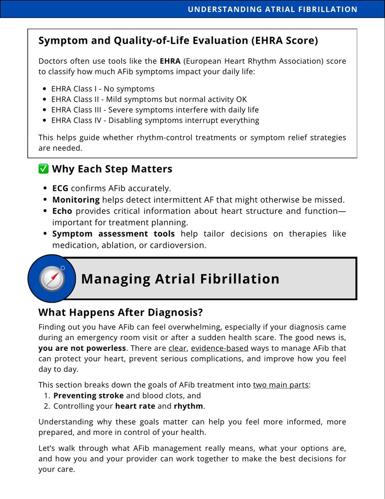 Atrial Fibrillation (afib) Guide for Patients | Stroke Risk ...
