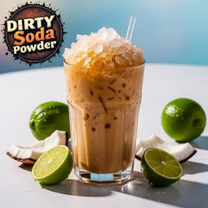 Dirty Soda Powder Mix – FREE SHIPPING 8.5oz Bag (12 Servings) | Make Creamy Dirty Sodas at Home | Add to Sprite, Coke, Root Beer & More