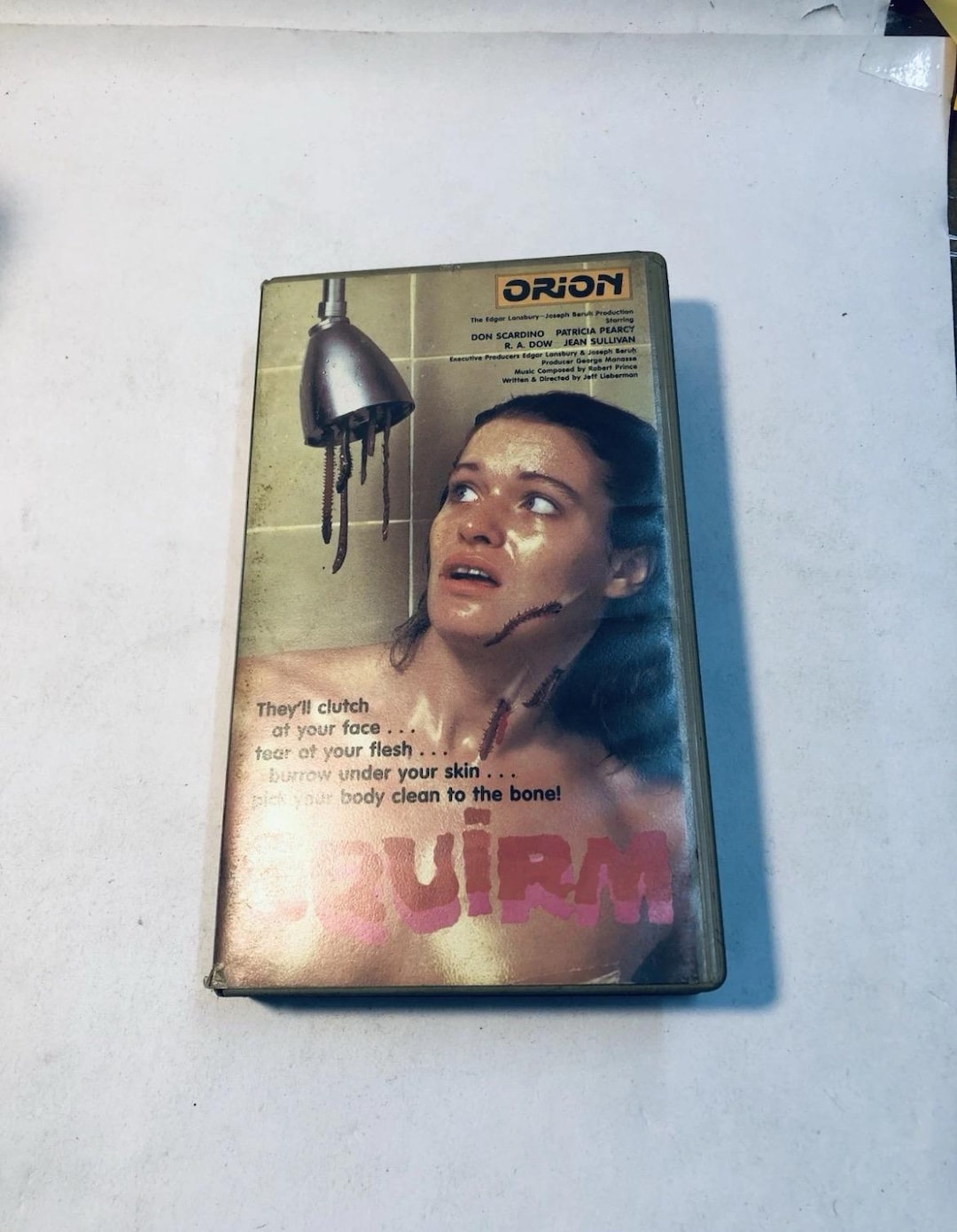 SQUIRM 1976 VHS Horror Movie Tape Vintage Cult VERY Rare Etsy squirm-1976-vhs-horror-movie-tape-vintage-cult-very-rare-etsy
