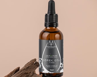 Olio di semi neri spremuto a freddo puro - Nigella Sativa - Alto contenuto di timochinone