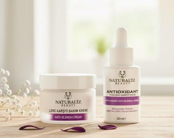 Skin Tone Balancing Set | Brightening Serum with Niacinamide & Arbutin + Nourishing Cream with Botanical Oils