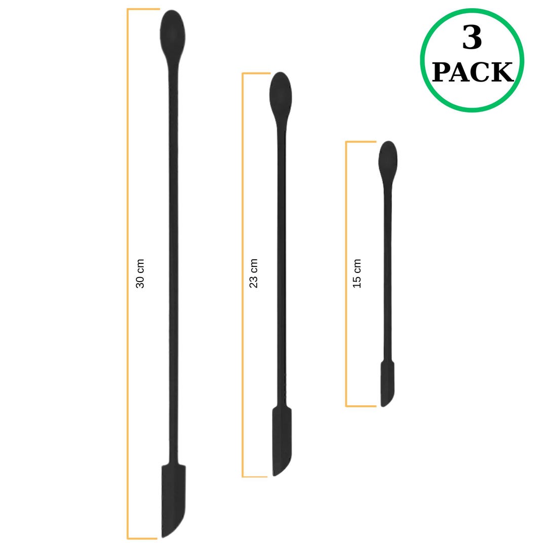 Silicone Cosmetic Spatula - Bottle & Tube Scraper for Foundation, Cream ...