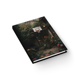 Hardcover Sketchbook: &#39;Abandoned Hoop Dreams&#39; Blank Page Journal