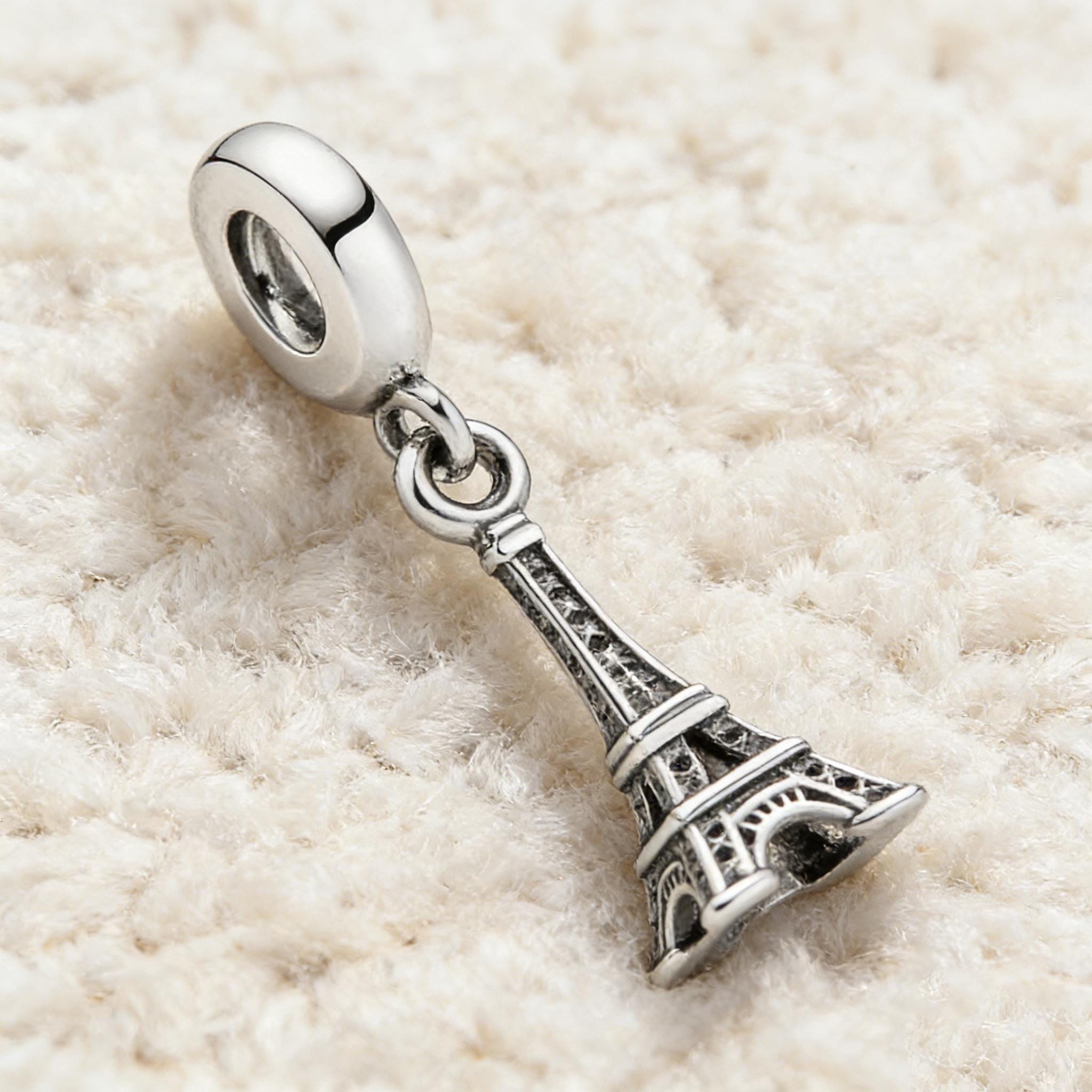 Pandora charm gold plated eiffel tower - Etsy 日本