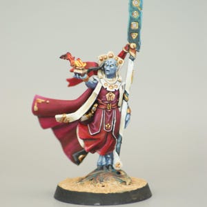 Conmemorativo etéreo / Invocación de los elementos / Miniatura pintada a mano / Pintada a mano