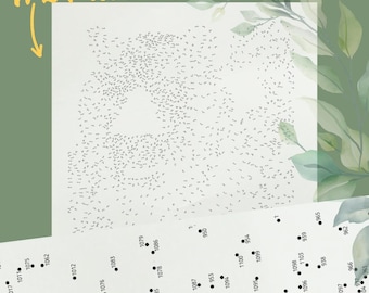 1724 Dots | Unexpected dot-to-dot, guess what it will be! | #0019
