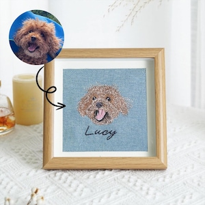 Personalisierter Tierportrait-Rahmen, Hunde- und Katzen-Memorial-Andenken, Haustier-Memorial-Geschenk, Geschenk für Hundeliebhaber 2602