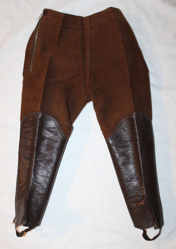 Vintage girl's riding breeches, jodhpurs britches… - image 2