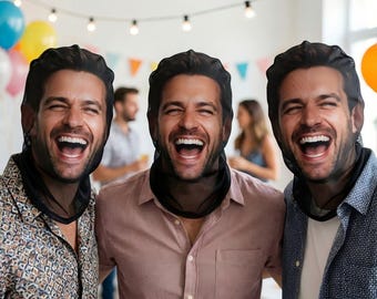 Mascherina 3D personalizzata – Passamontagna divertente con foto personalizzata