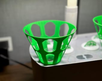 AeroGarden Seed Pod & Plant Cage | Eco-Friendly PLA, Anti-Tip