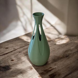 Midcentury Modern Flower Vase - Etsy
