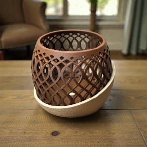 Orchid Planter Pot with Drainage - Indoor Plant Gift - Monstera image 4