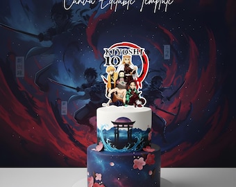 Ensemble Déco Anniversaire Garçon Kpop Saja - Bannière, Ballons, Gâteau - Thème 2025