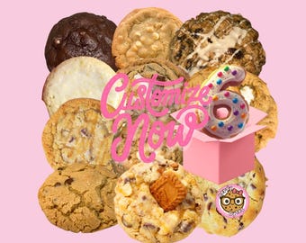 Customizable Cookie Box | Assorted Baked Treats (Box of 6)