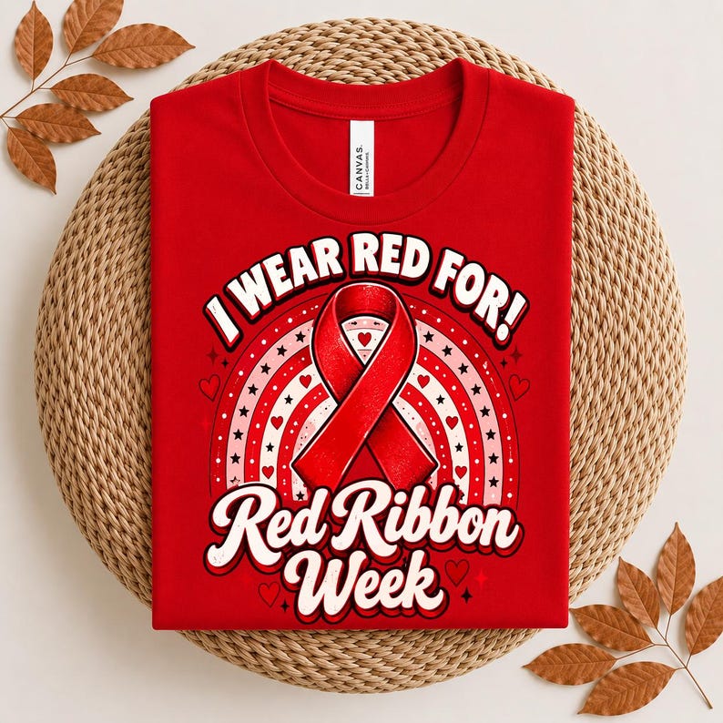 Red Breakfest Sign Red Ribbon Week Shirt Design, Drug-free Awareness, School Spirit ...