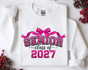 Diseño retro para la promoción de 2027 (PNG), para sublimación de graduación (descarga digital).