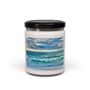 Ocean Breeze Scented Soy Candle