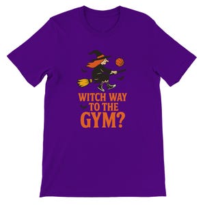 Heksenweg naar de sportschool? - Spookachtig PE-shirt