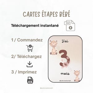 Baby Milestone Cards – 15 Keepsake Cards for Photographs | Newborn Gift | Month-by-Month Tracking | Soft & Modern Design