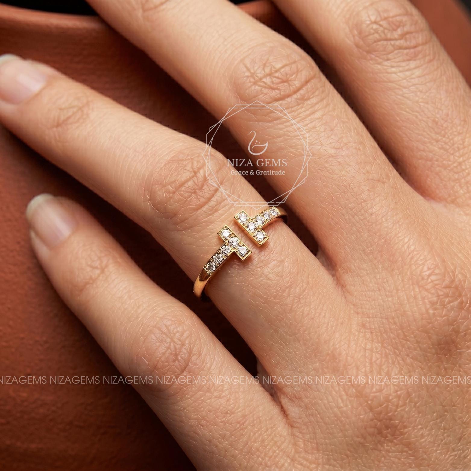 Tiffany's style ring - Etsy 日本